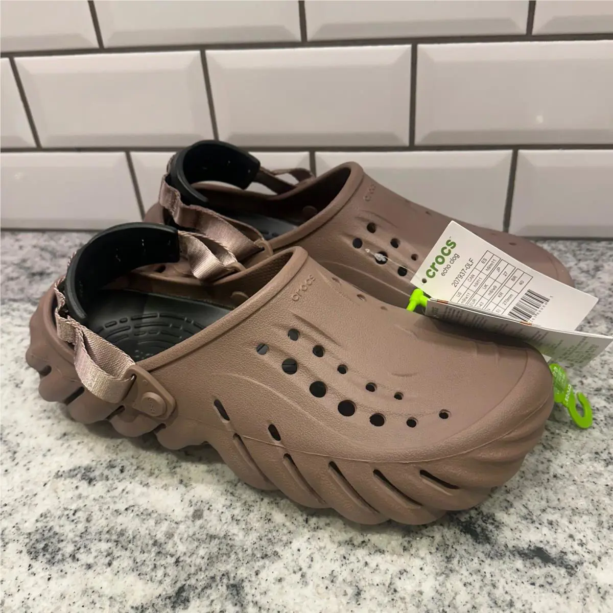 Crocs shoes - Crocs Echo Clog - Echo Clog - Brown 7