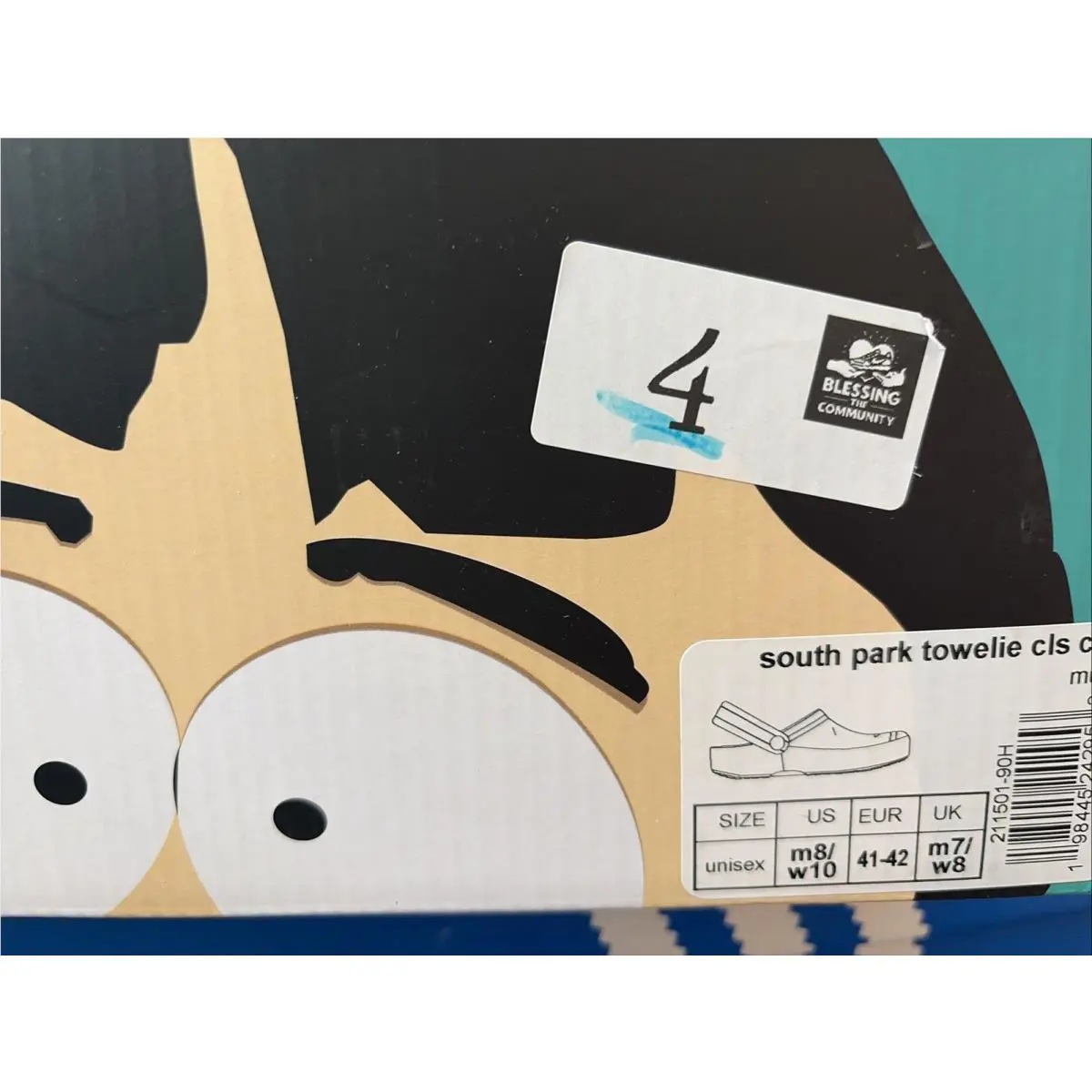 Crocs shoes - Crocs Adult South Park Towelie Cls - 211501-90H-M10W12 - Multi - Multi 3