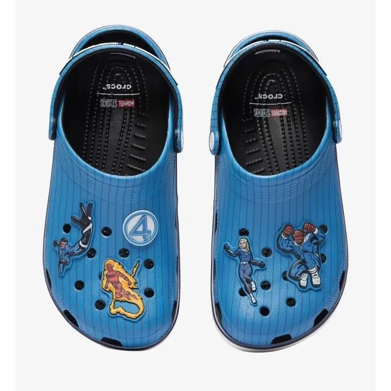 Crocs x Marvel Fantastic Four Classic Clog Men’s Size 11 Clogs Sandals Slides