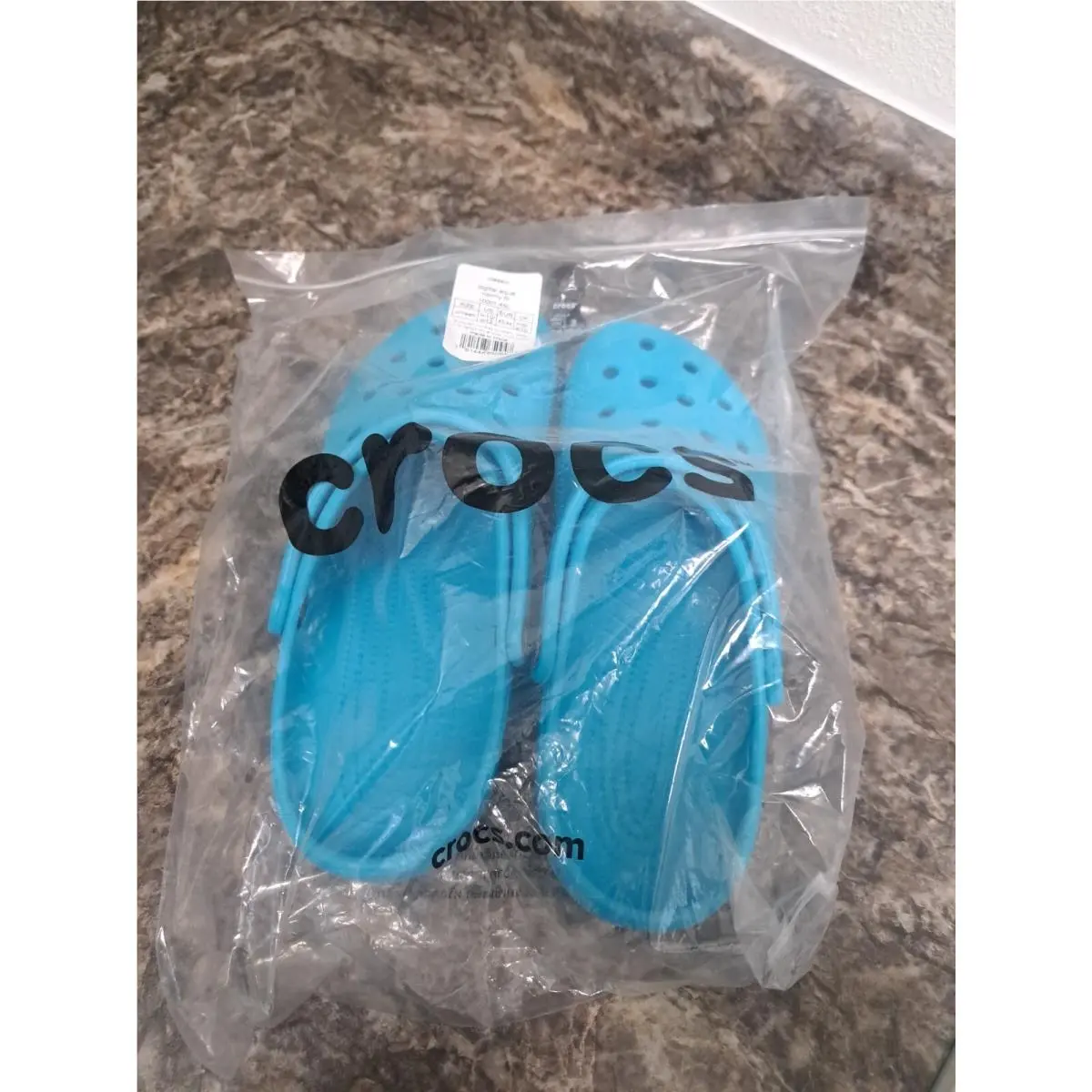 Crocs Croc Classic Unisex Clog Slide Digital Aqua Men`s sz 10 Wmns