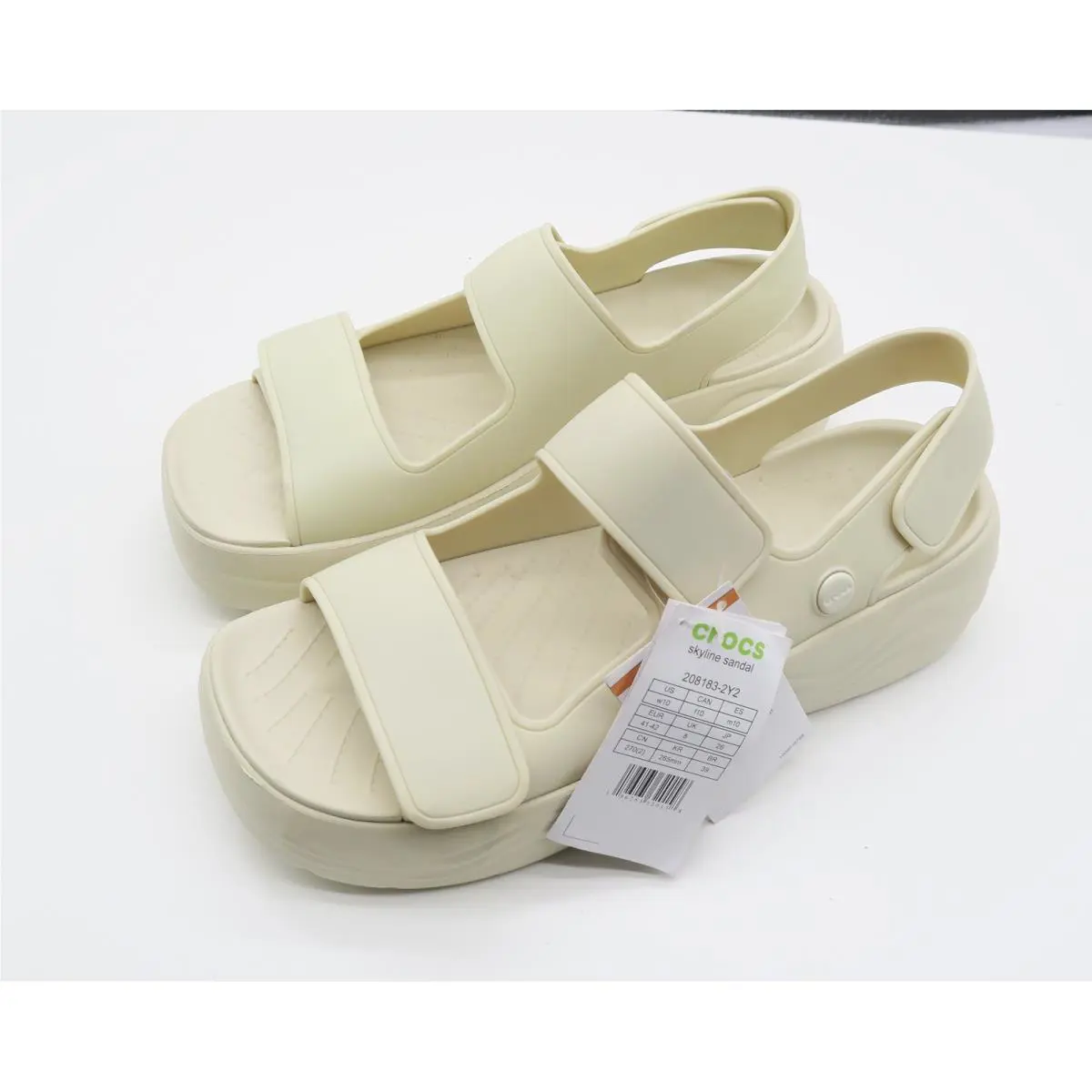 Crocs shoes - Skyline Sandal - Skyline Sandal - Ivory 2