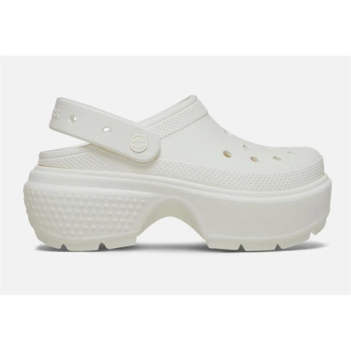 Crocs Stomp Clog 209347-0WV Chalk White Mens Size 11