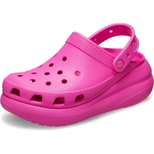 Crocs Unisex Classic Crush Clog - Juice 207521-6UB-M9W11 - pink