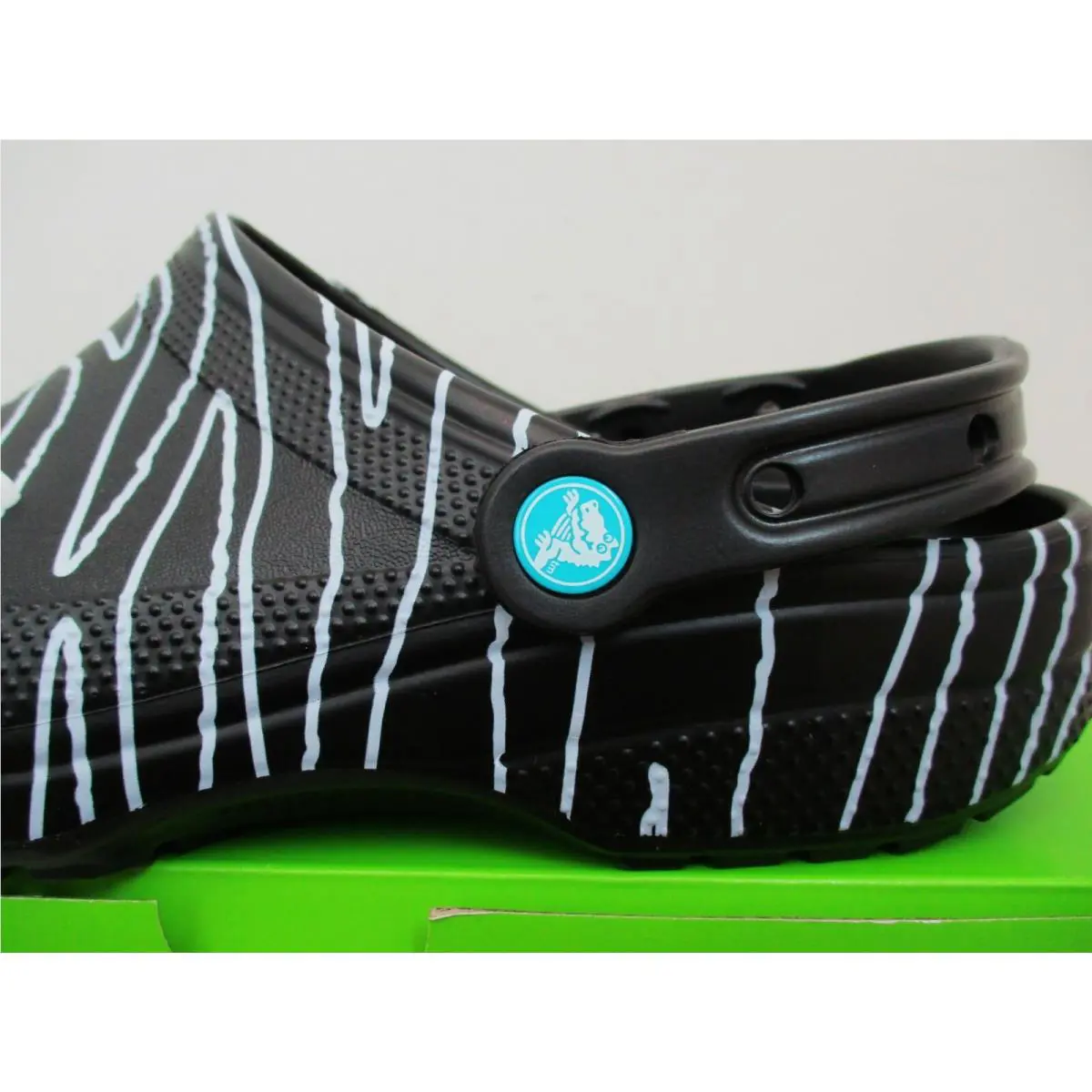 Crocs shoes - CROCS RON ENGLISH Party Animal - Black (UPC: 191448852686) 3