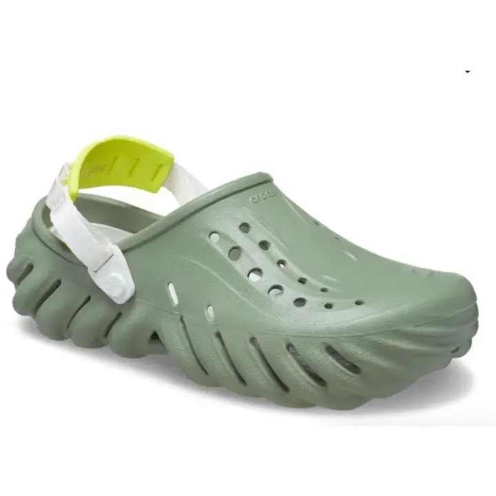 Crocs shoes - Crocs Echo Clogs Aloe - Echo Clogs Aloe - 207937-3UA - Green, Manufacturer: Aloe (UPC: 196265558230) 2