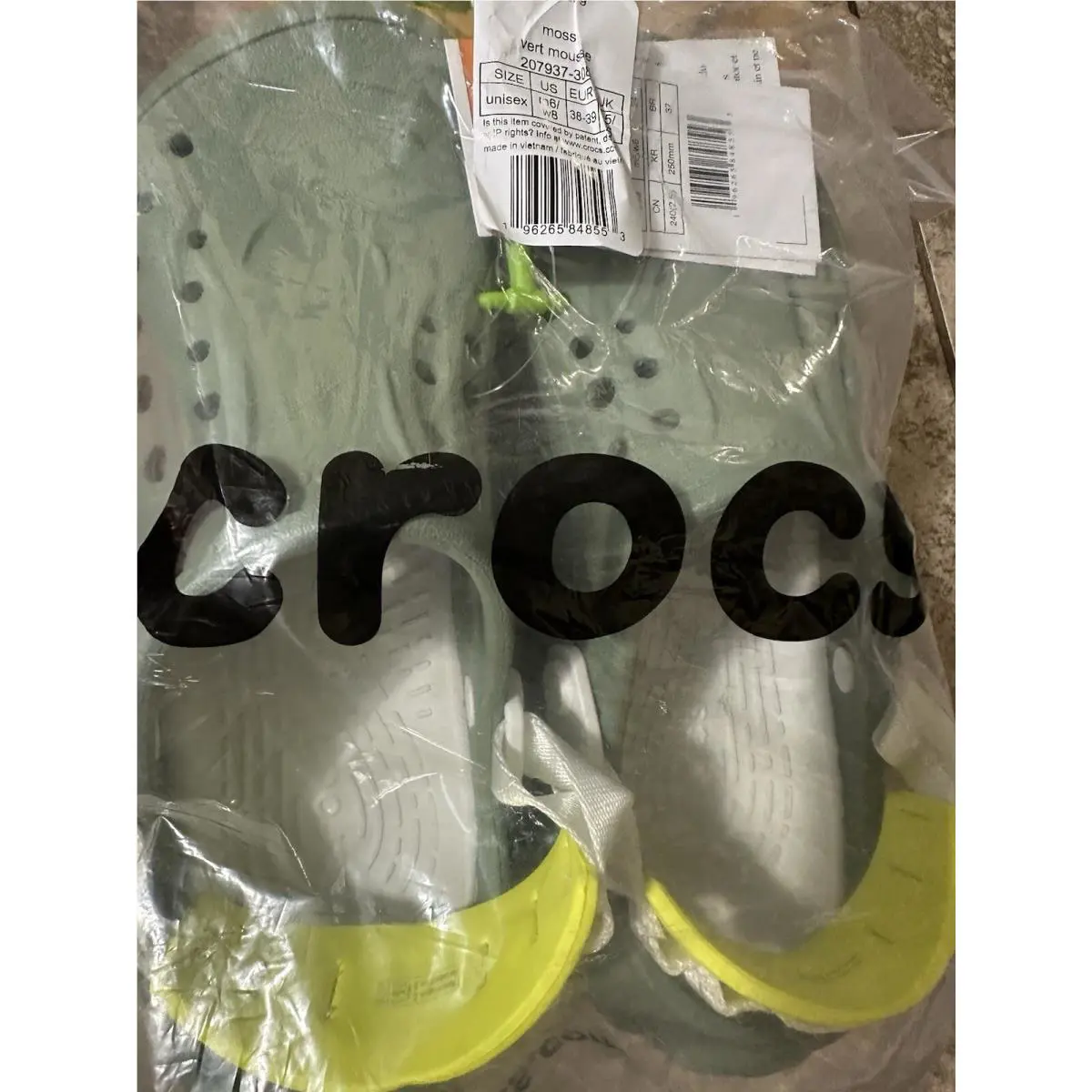 Crocs shoes - Crocs Echo Clogs Aloe - Echo Clogs Aloe - 207937-3UA - Green, Manufacturer: Aloe (UPC: 196265558230) 3