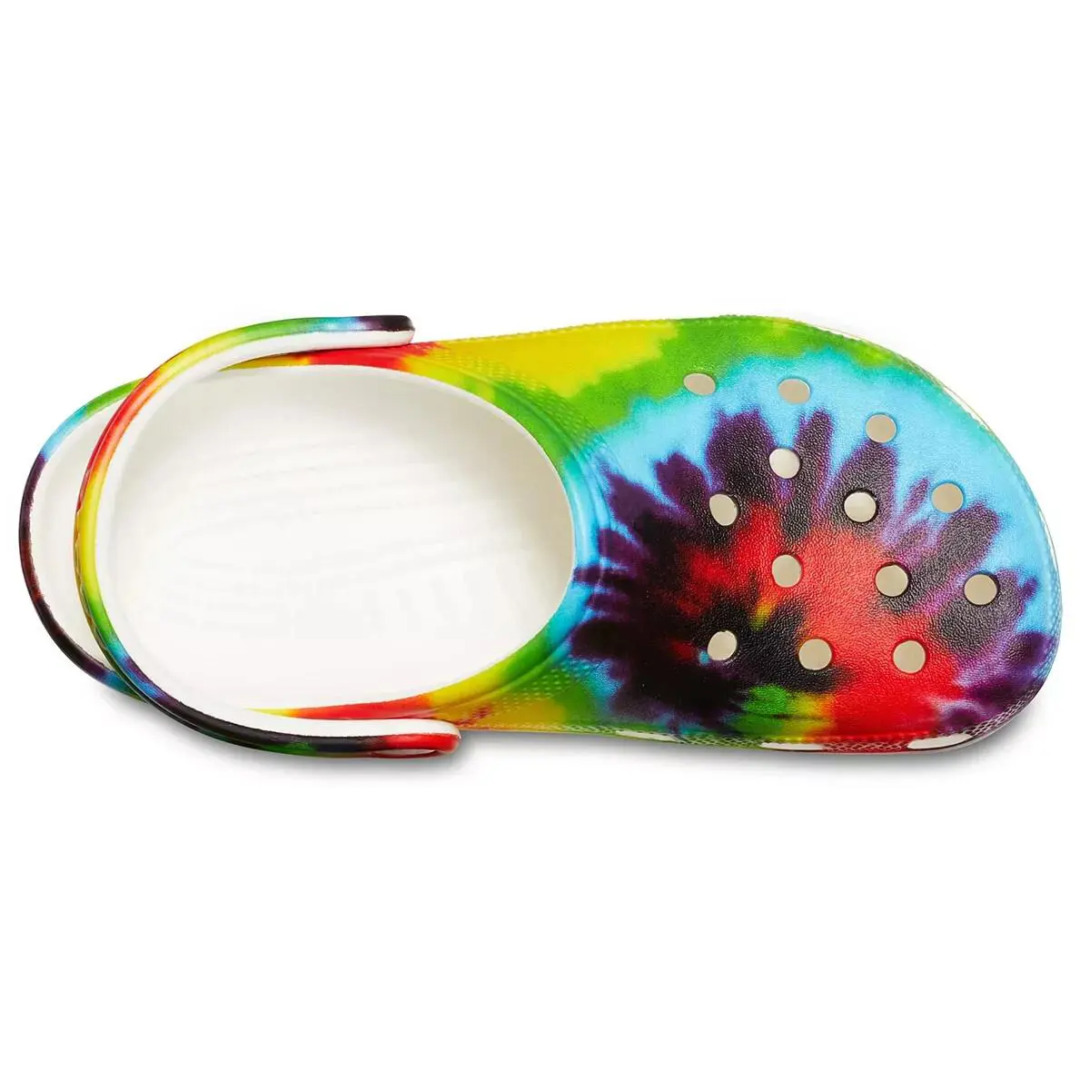 Crocs Classic Tie Dye Adult Slip On Graphic Clogs Unisex