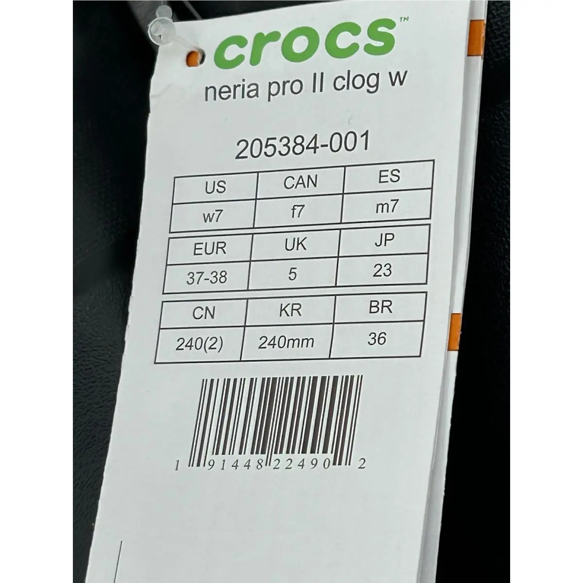 Crocs shoes - Crocs Neria Pro II Clog - Black 1