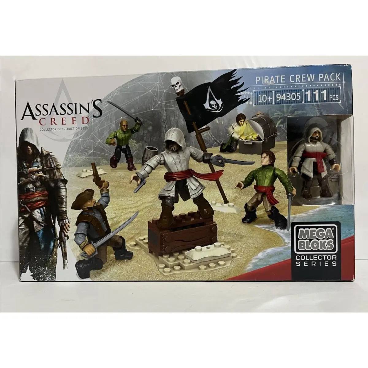 Mega Bloks Assassin`s Creed Pirate Crew Pack 94305 111pcs 10+ Nos 2015