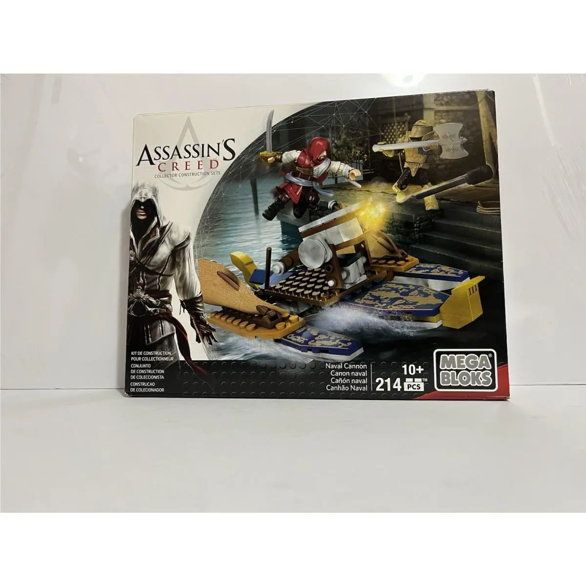 Mega Construx Assassin’s Creed Naval Cannon Poseable Micro Figure Rare