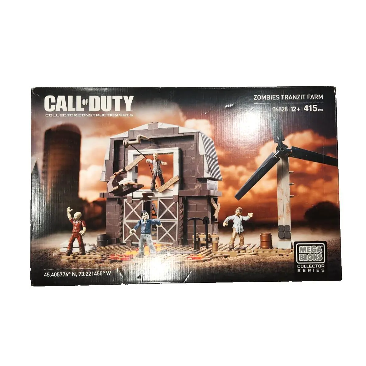 Mega Bloks Call of Duty Zombies Tranzit Farm 06828 Collector Construction