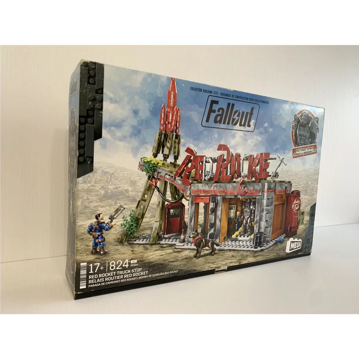 Fallout Red Rocket Truck Stop Mega Bloks Building Block Set Gift New/sealed