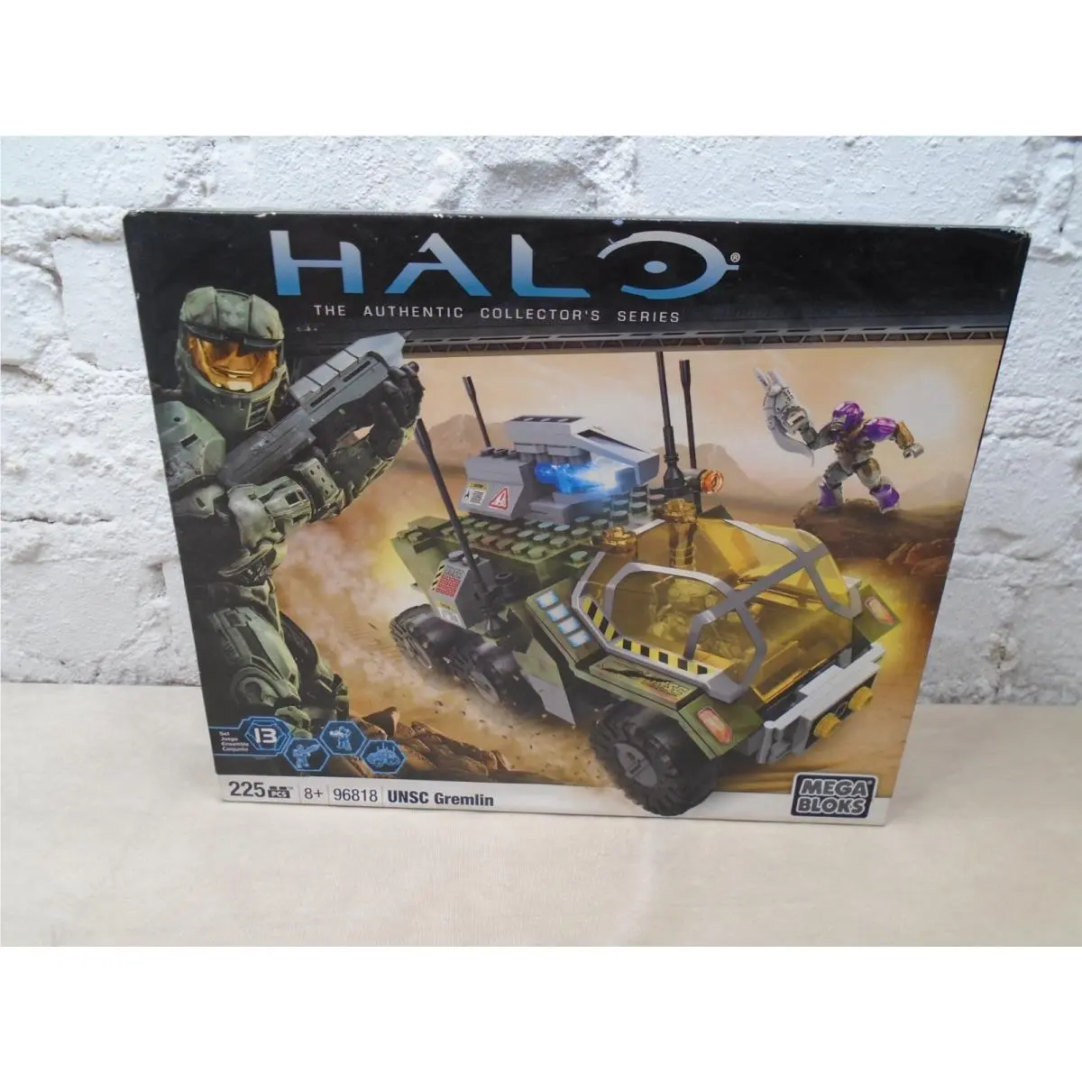 Halo Mega Bloks Unsc Gremlin Set 96818 Vehicle Mini Figures
