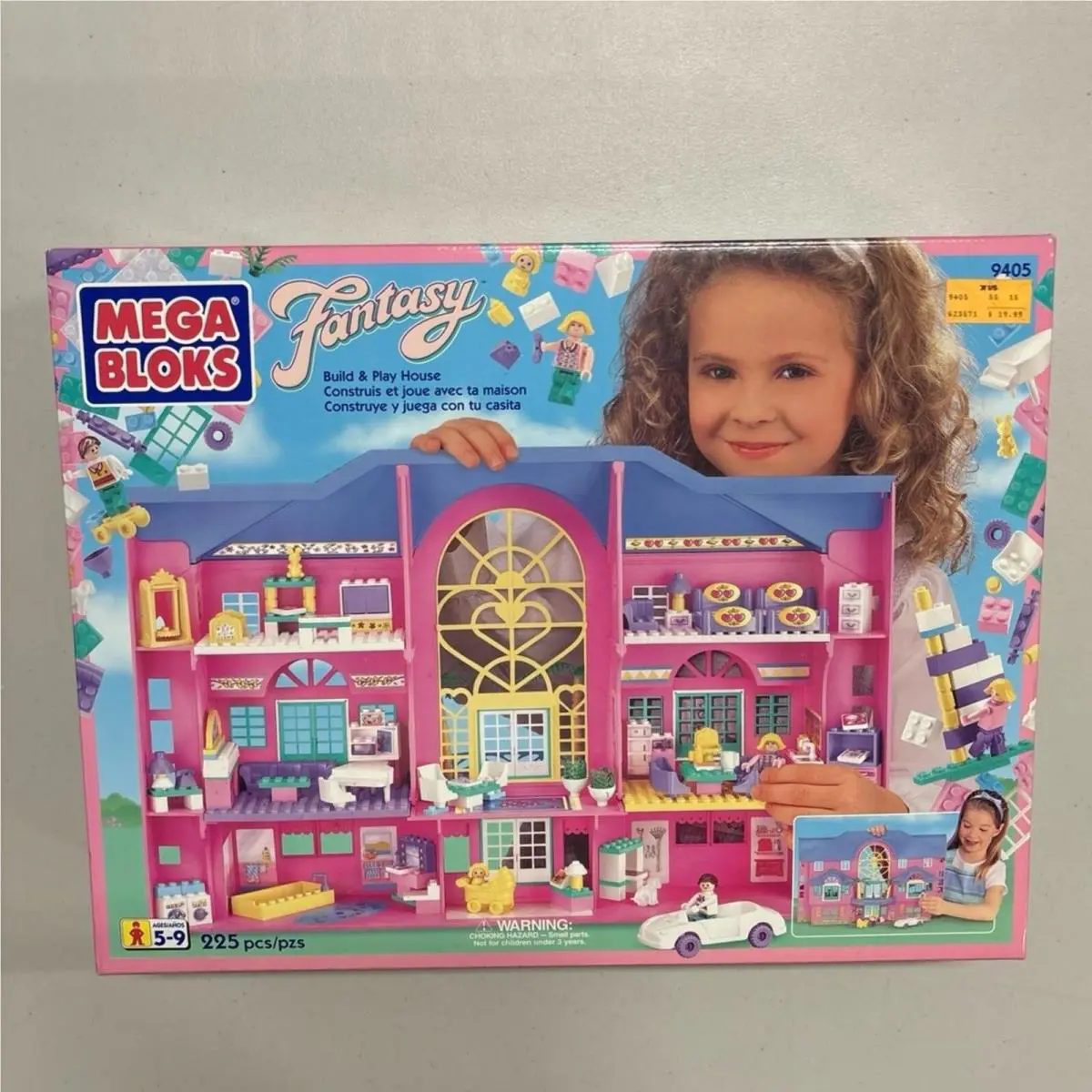 Mega Bloks Fantasy Build Play House 9405 Vintage 1997
