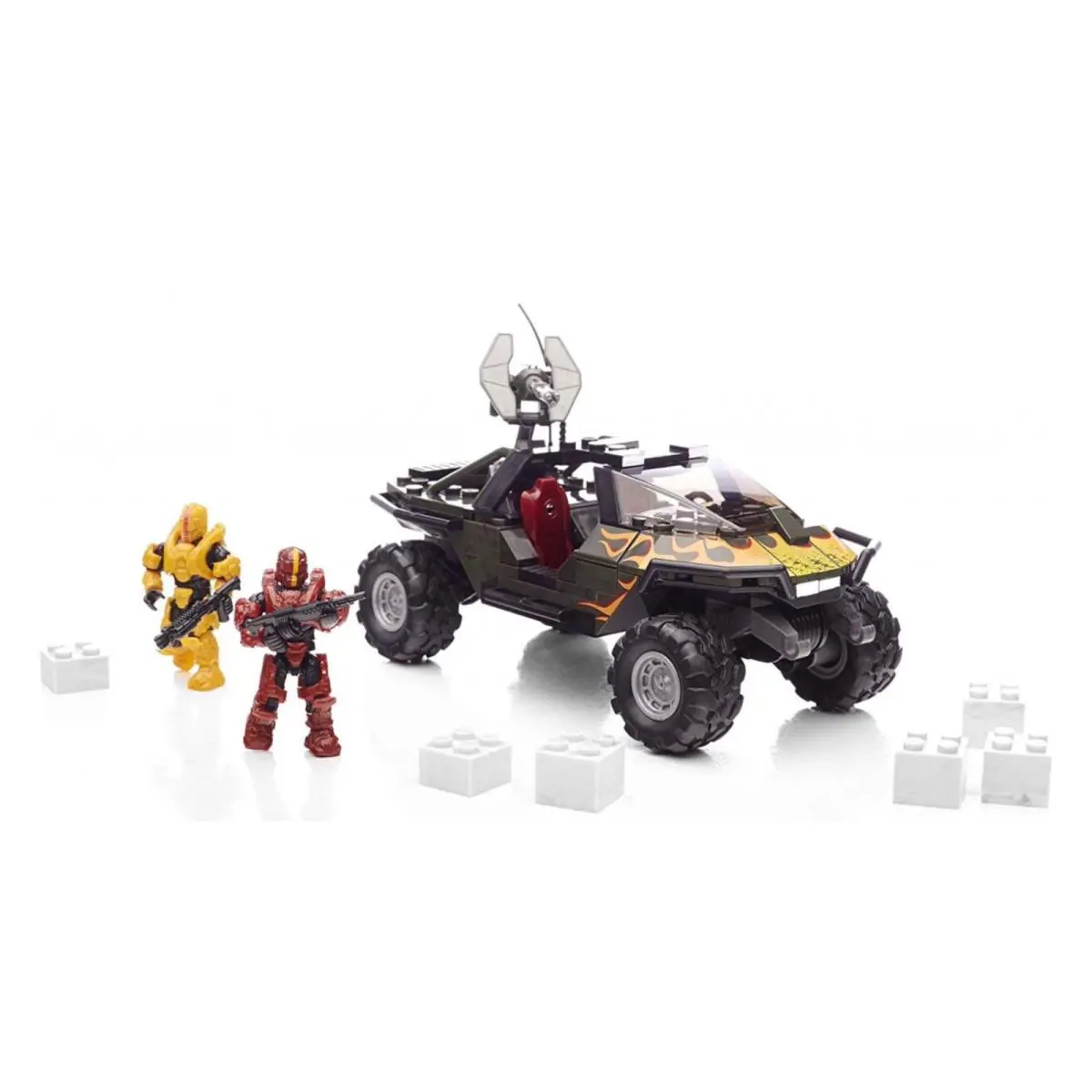 Mega Bloks Halo Unsc Flame Warthog 2015 CYY44 Package