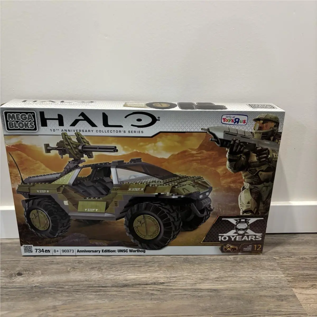 Mega Bloks Construx Halo 10th Anniversary Edition Unsc Warthog 96973