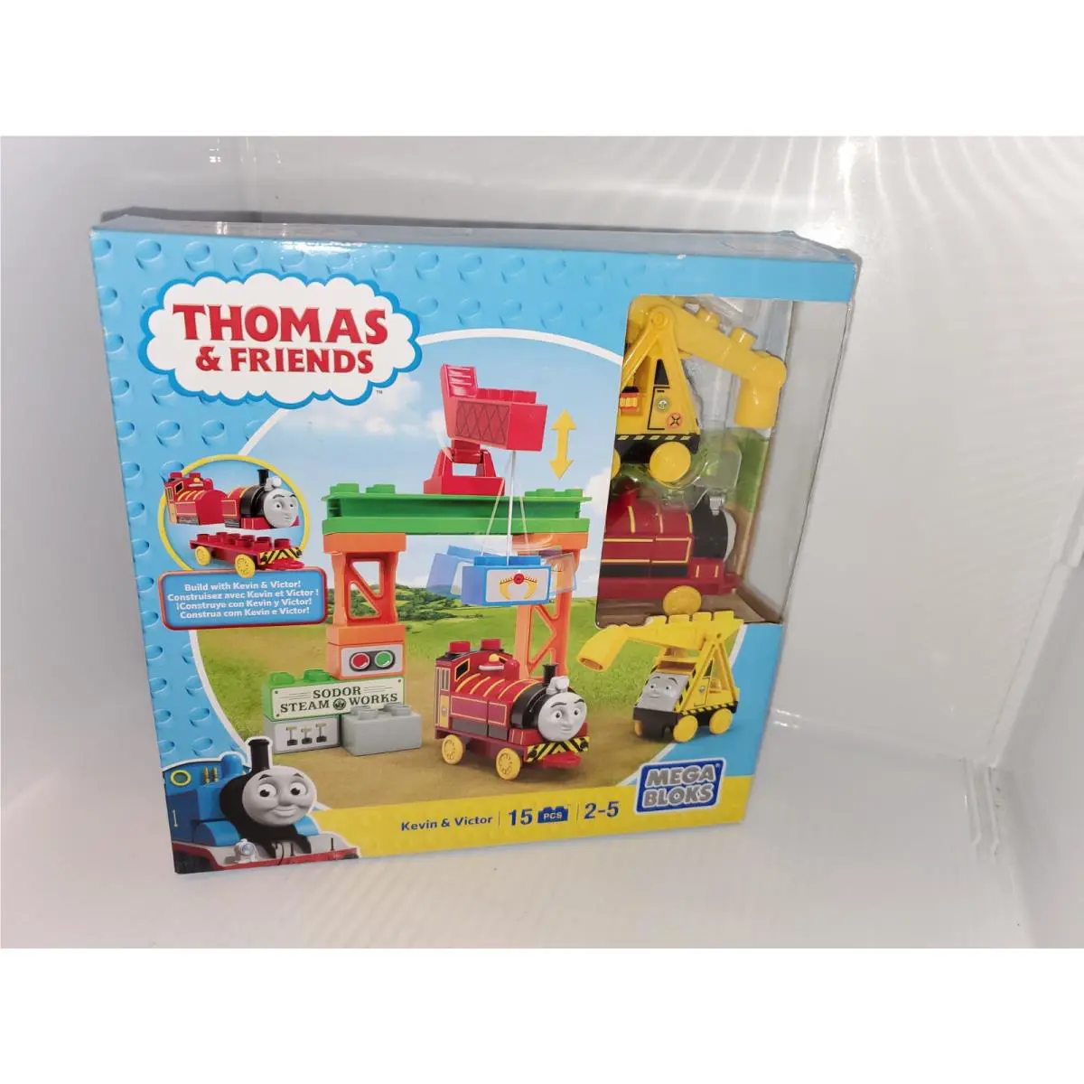 Mega Bloks Thomas Friends Kevin and Victor Toy Train Building Set.new Rare Htf