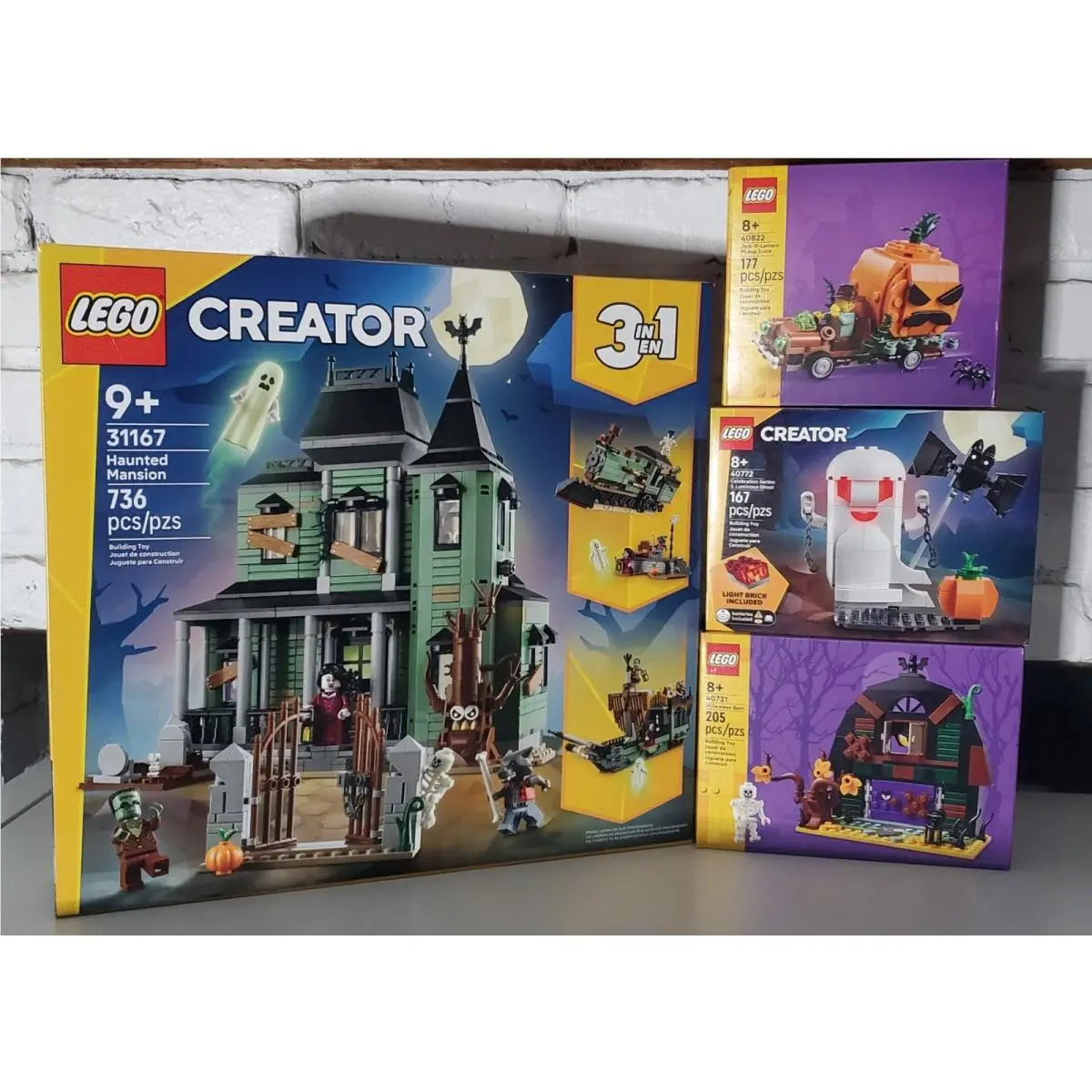 Lego Halloween Spooky Collection 31167 40822 40772 40721 Pick Your Set