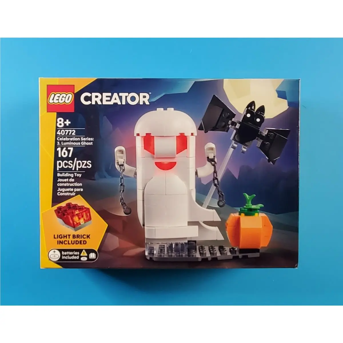 Lego Halloween Spooky Collection 31167 40822 40772 40721 Pick Your Set Light-Up Ghost Add-On