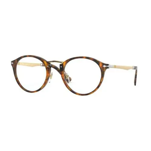 Persol PO3248V 108 47 Havana Round Unisex 47 mm Eyeglasses