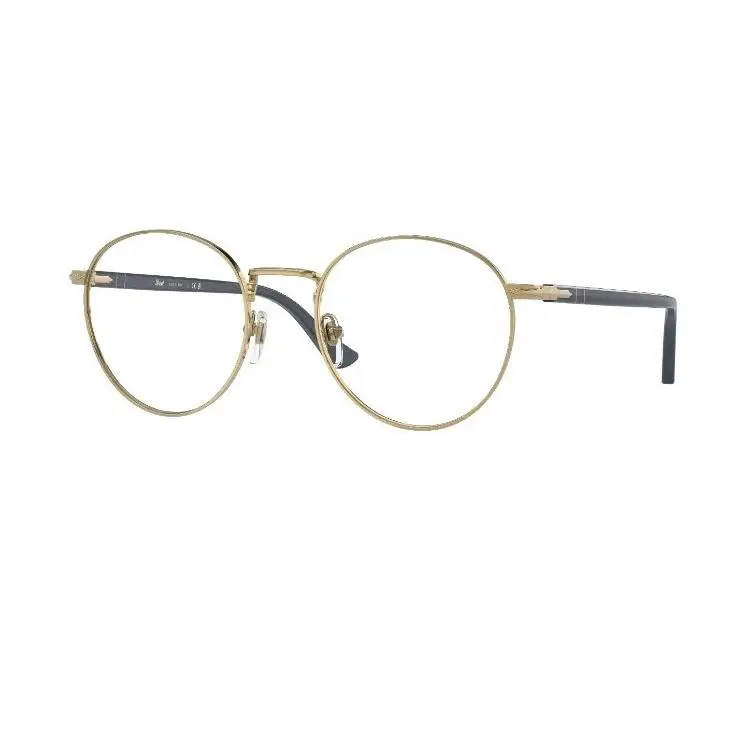 Persol PO1008V 515 Gold Blue 50mm Eyeglasses Frames Made In Italy