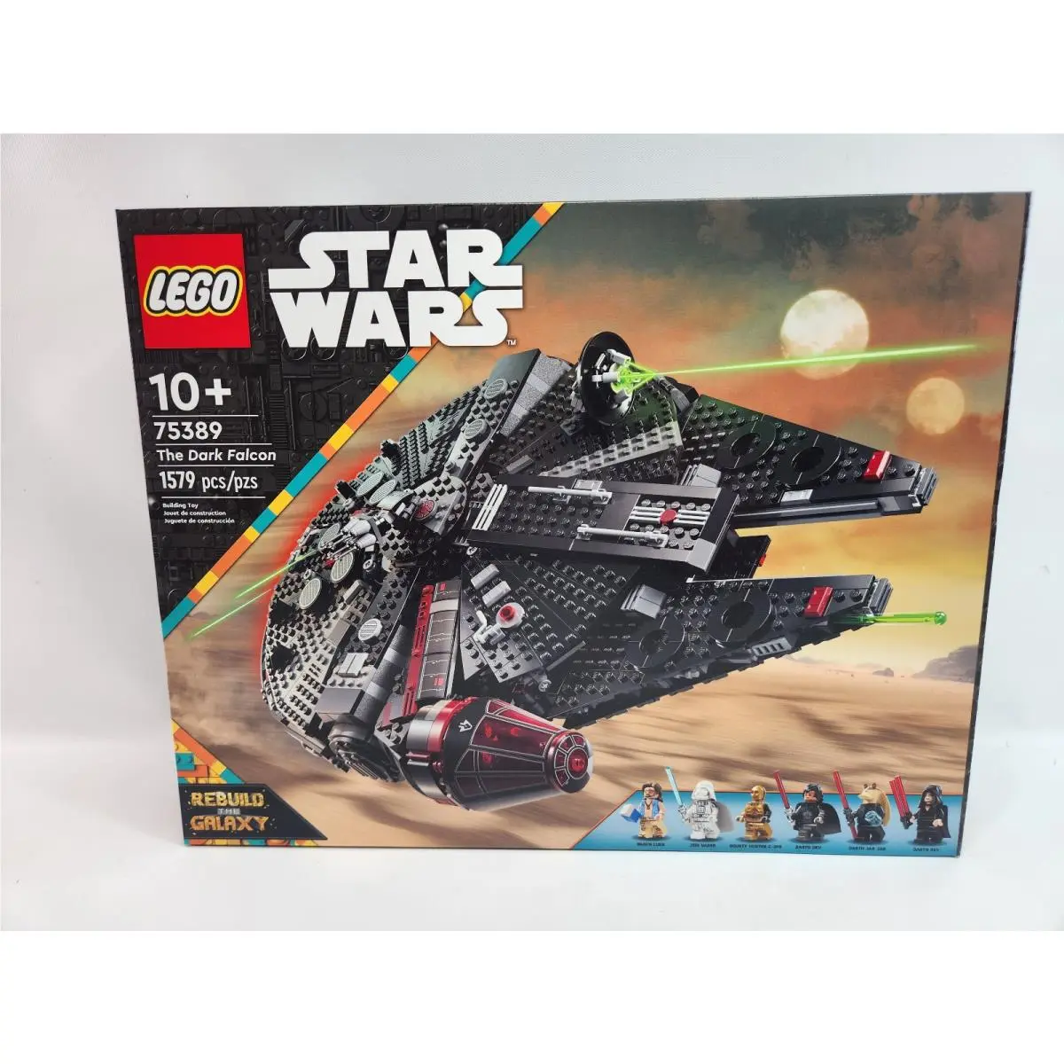 Lego Star Wars The Dark Falcon Building Set Toy w/ 8 Minifigures 75389 1579 Pcs