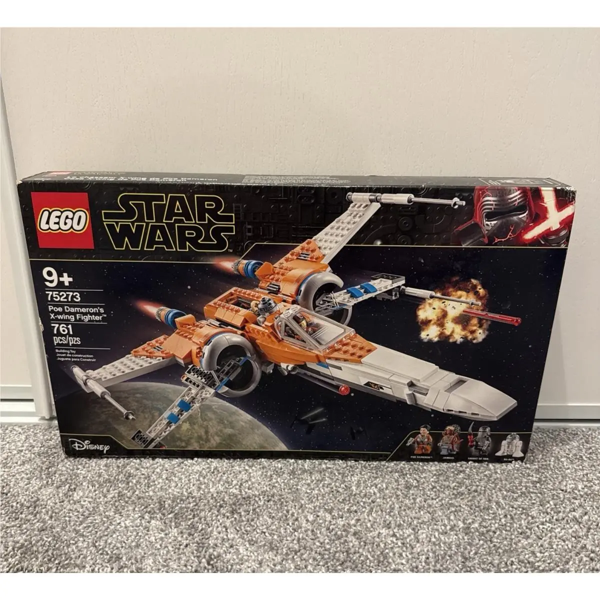 Lego Star Wars 75273 Poe Dameron’s X-wing Fighter Retired Rare Set Sequels