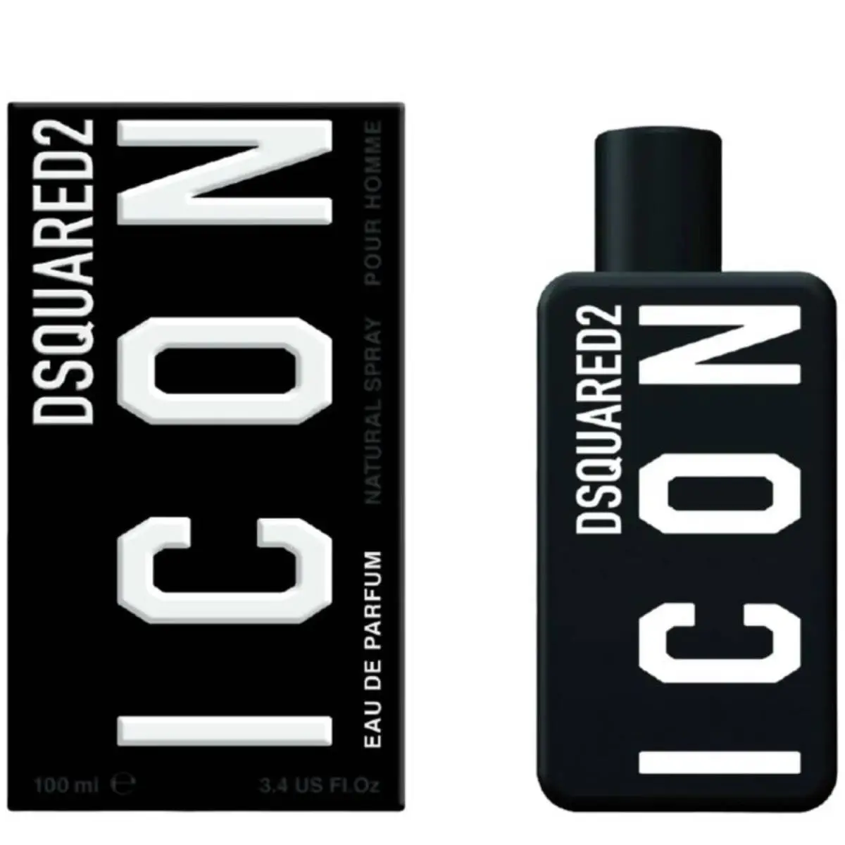 Dsquared2 Icon Pour Homme by Dsquared2 Eau De Parfum Spray 3.4 oz For Men by DSquared2