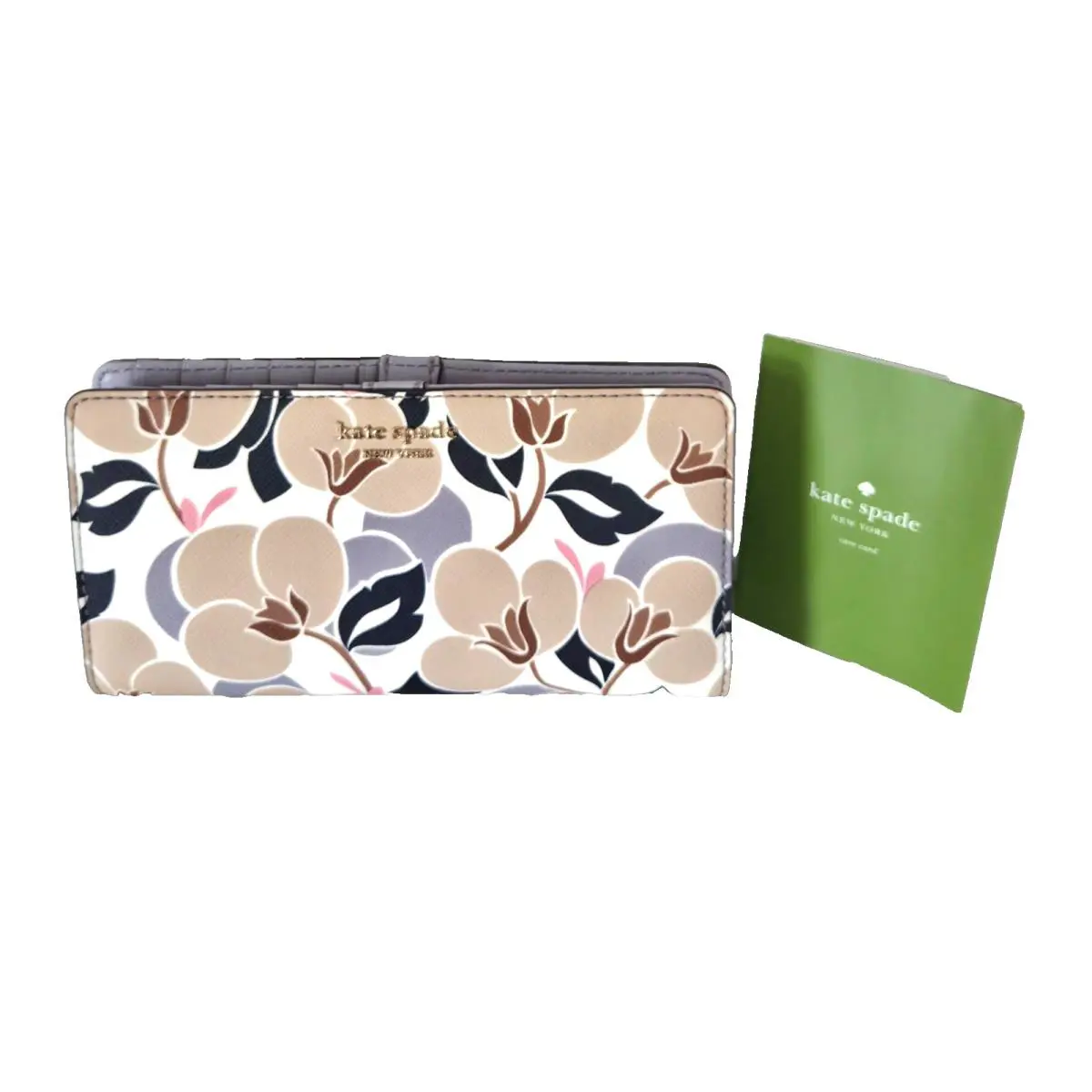 Kate Spade Cameron Breezy Floral Wallet Retail: Hard to Find