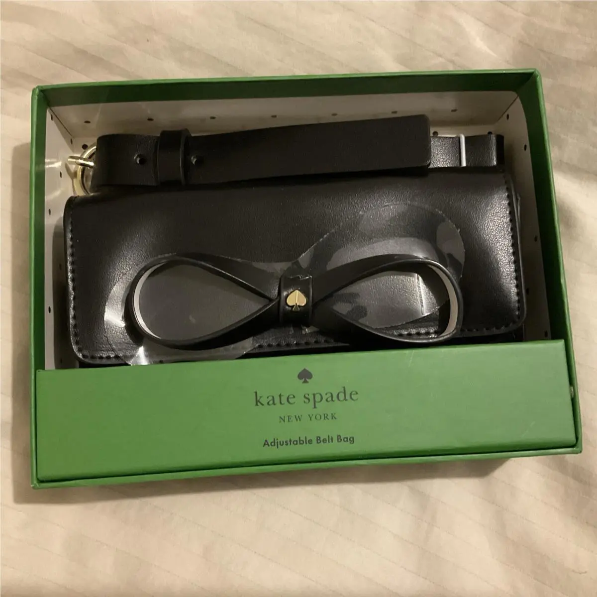 Kate Spade Adjustable Belt Bag Black
