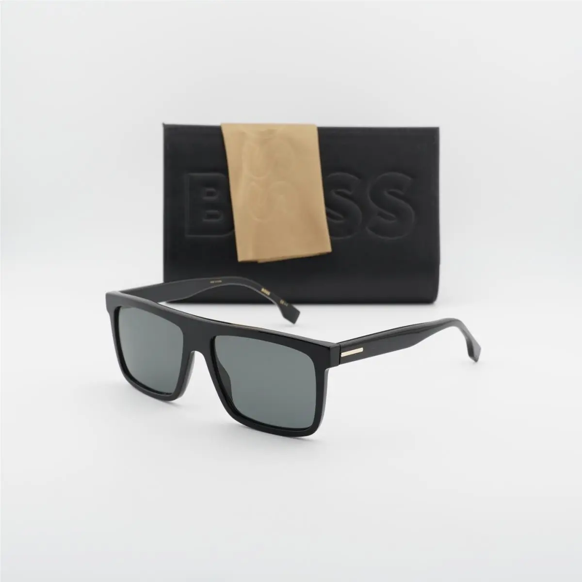 Hugo Boss Boss 1440/S 807/M9 Black/grey Polarized 59-17-150 Sunglasses