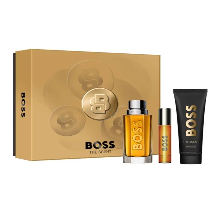 Hugo Boss Men`s The Scent Gift Set Fragrances 3616306127937