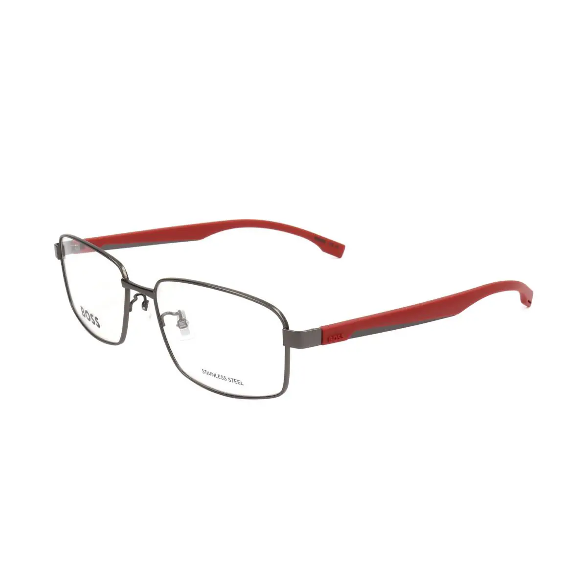 Hugo Boss Men`s 57mm Matte Dark Ruthenium Opticals BOSS1470-F-R80-57