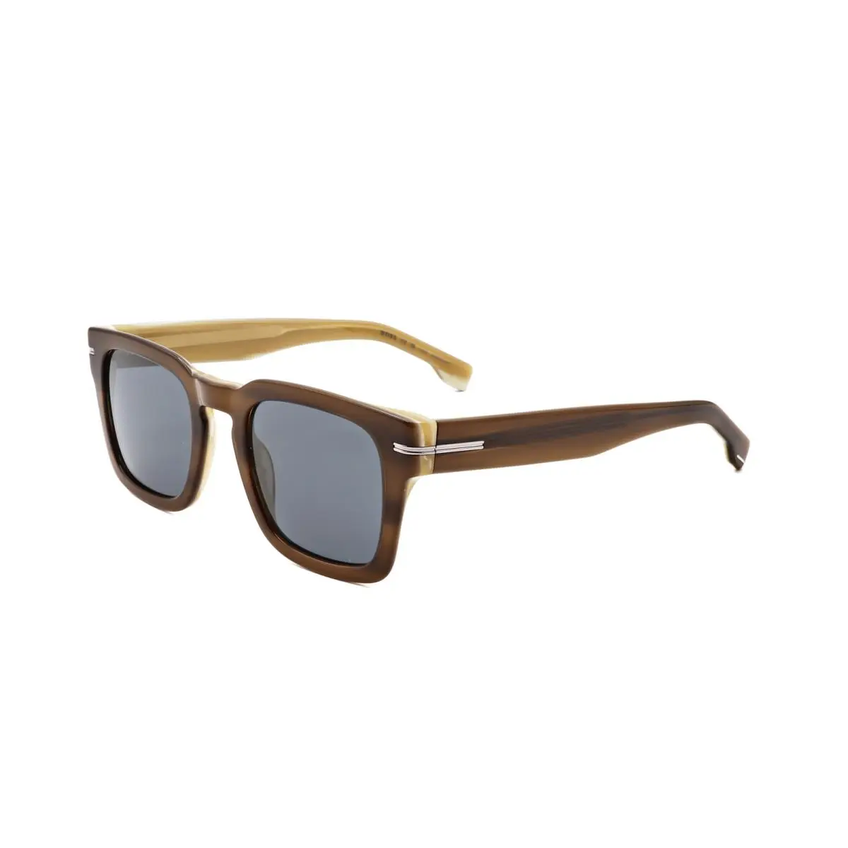 Hugo Boss Men`s 50 mm Beige Striped White Sunglasses BOSS1625-S-QGX-50