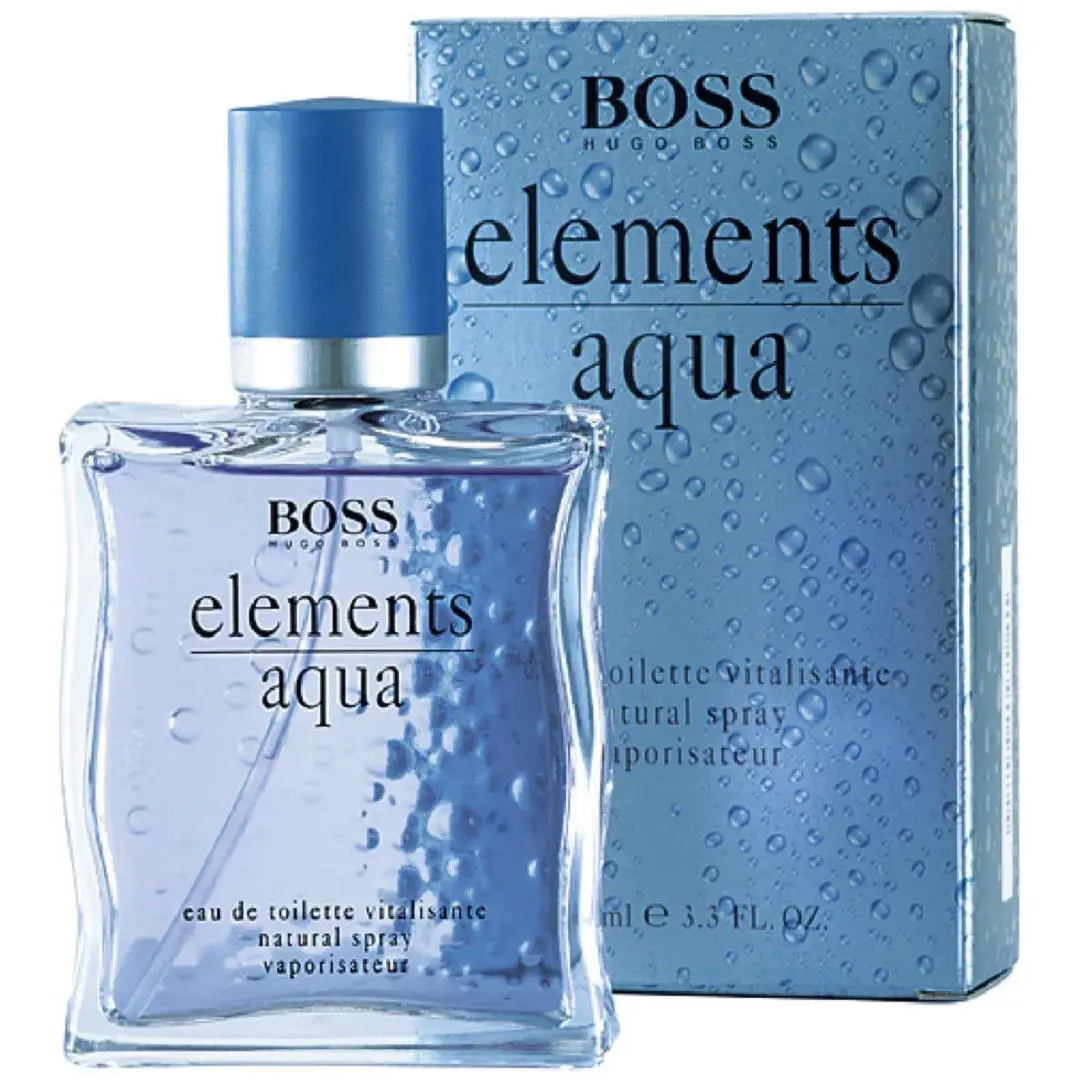 Elements Aqua Hugo Boss 3.3 oz / 100 ml Eau de Toilette Men Cologne Spray