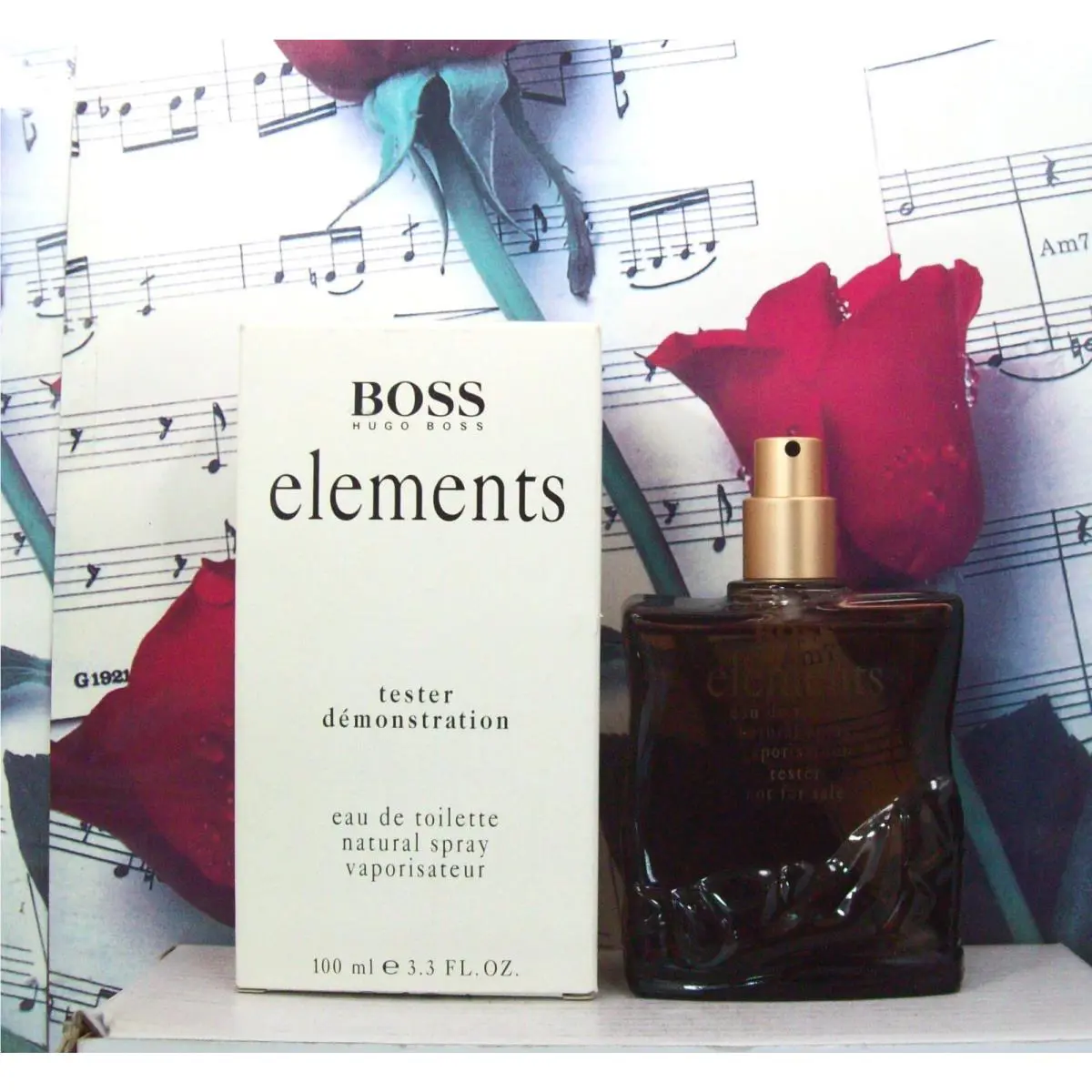 Boss Elements By Hugo Boss Edt Spray 3.4 Oz. Ntwb. Vintage. By Hugo Boss