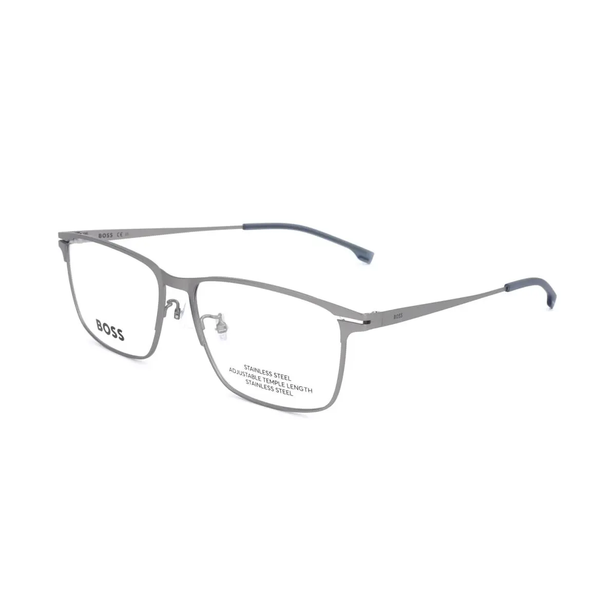 Hugo Boss Men`s 57mm Matte Dark Ruthenium Opticals BOSS1467-F-R80-57