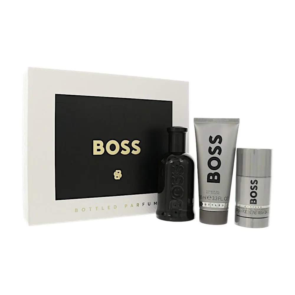 Boss 6 by Hugo Boss Gift Set For Men 3Pc Gift Set- 3.3Oz Parfum Spray 3.3Oz