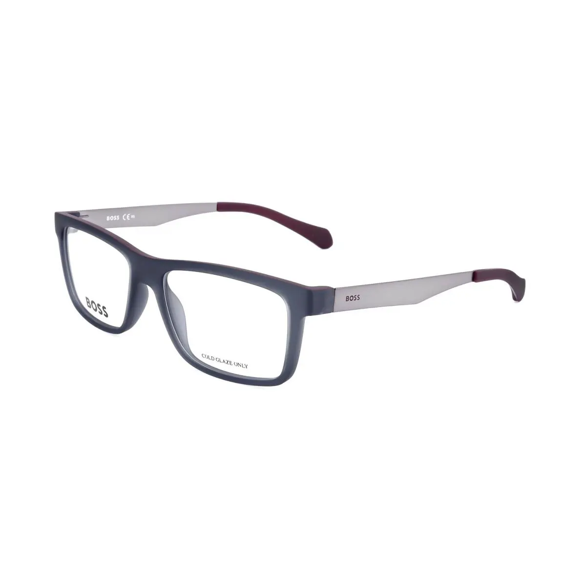 Hugo Boss Men`s 54mm Dark Grey Matt Ruthenium Opticals BOSS0870-05G-54