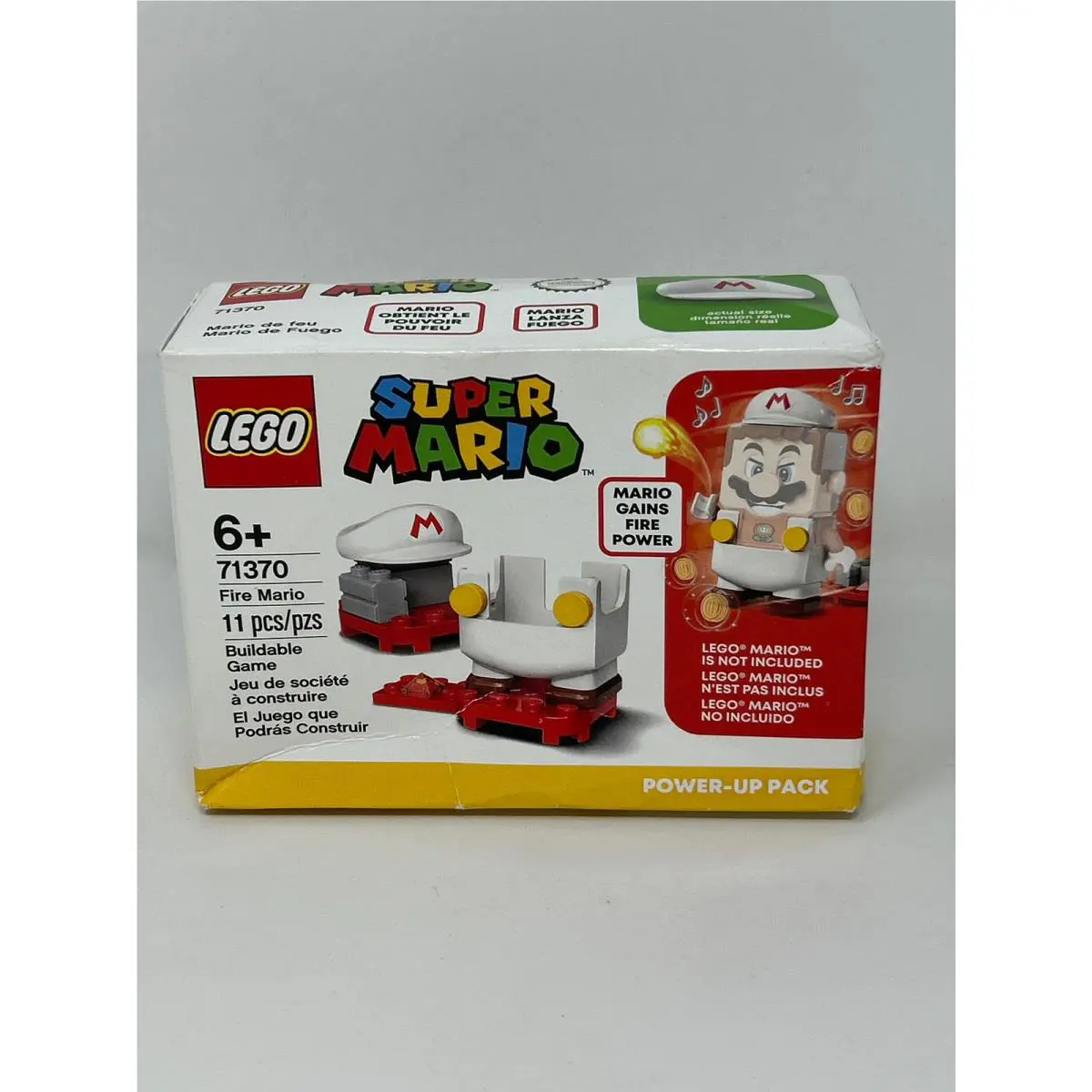 Lego Super Mario Fire Mario Power-up Pack 71370 Building Kit For Creative Kids