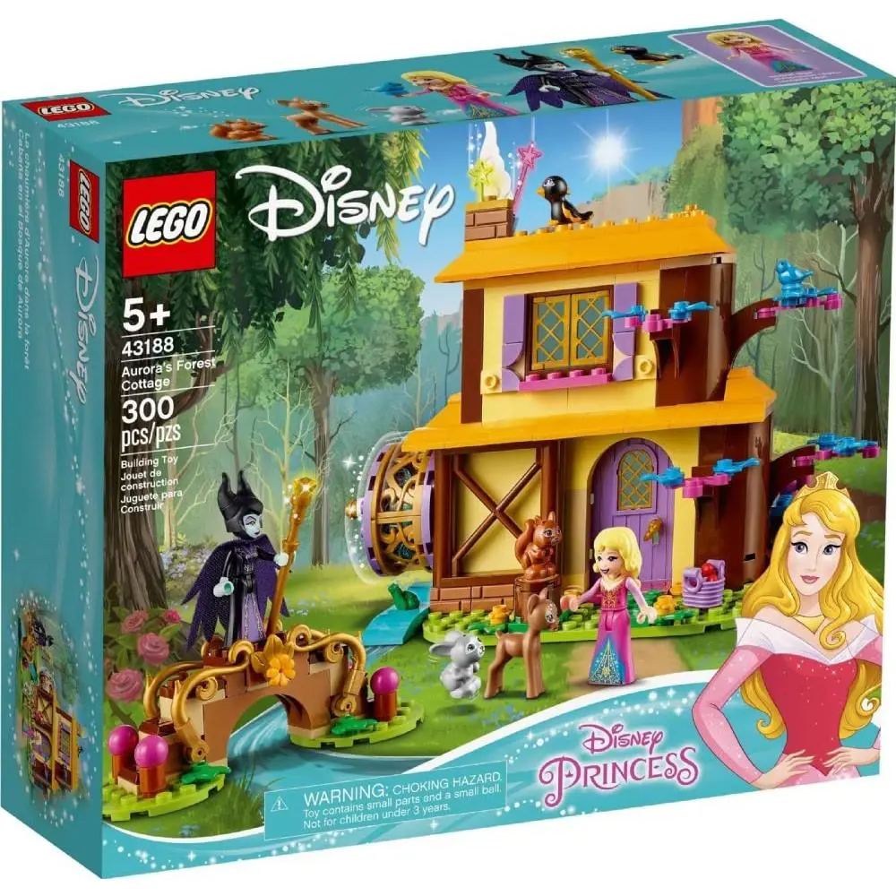 Lego Disney Aurora’s Forest Cottage 43188
