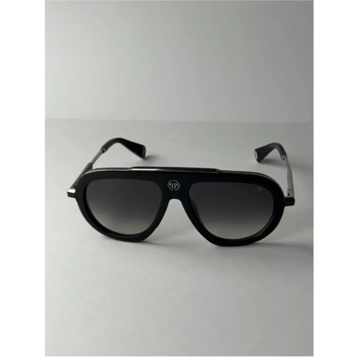 Philipp Plein SPP151V 700Y Black/gray Titanium Sunglasses