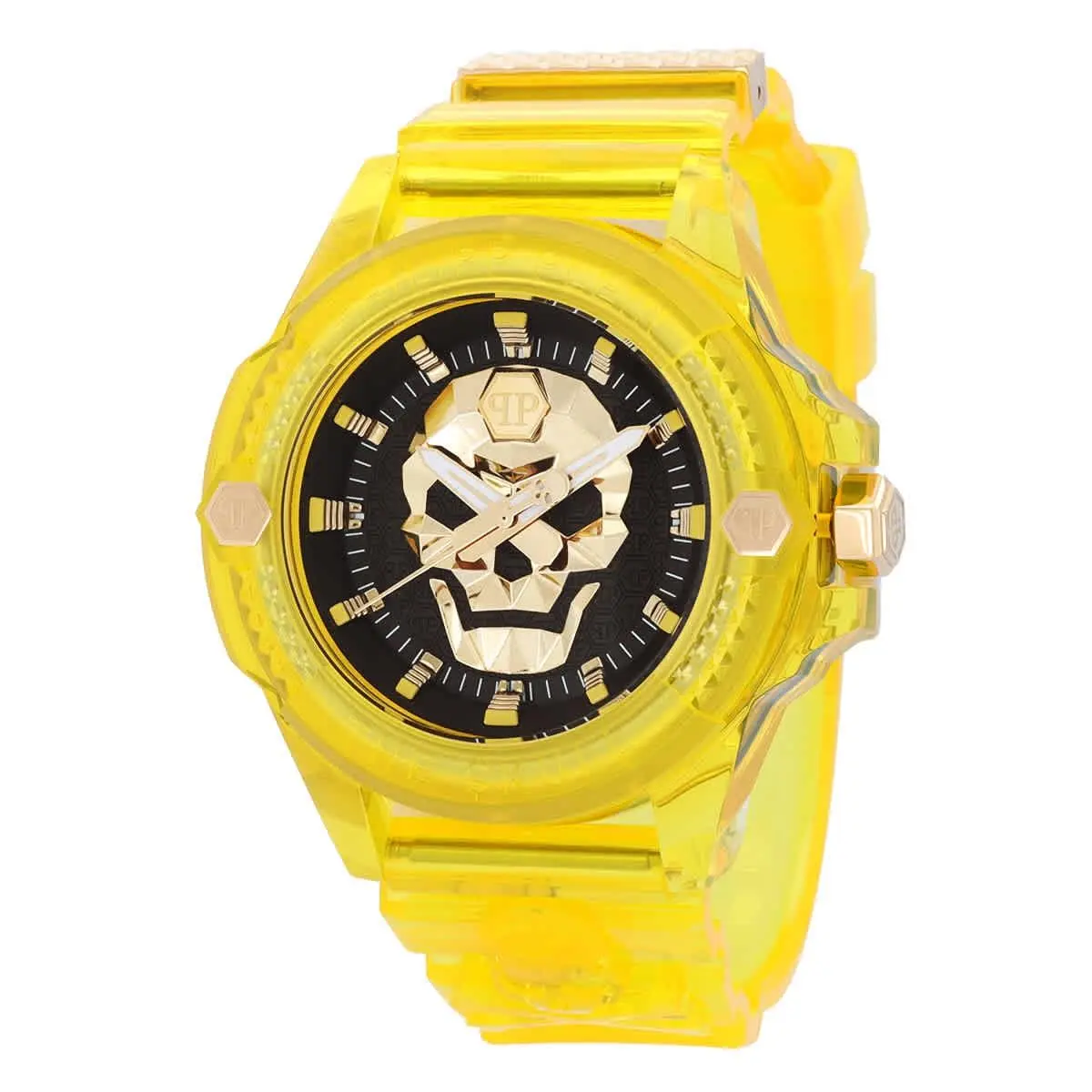Philipp Plein PWWAA0123 The Skull Black Dial 44 mm Men`s Watch