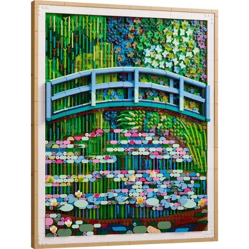 Lego Art Claude Monet Bridge Over a Pond of Water Lilies 31220 Building Set