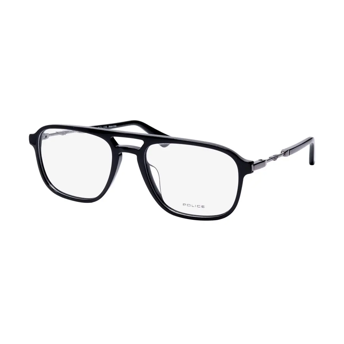 VPLD13 Milestone 1 Classic Shape Prestigious Brand Eyeglass Frame/glasses Black by Police