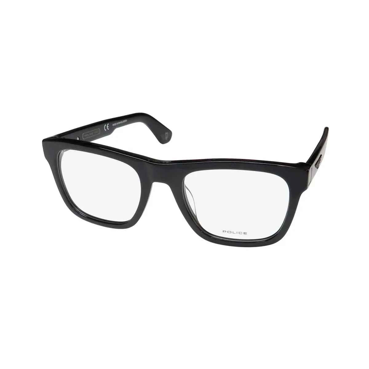 VPLE37 Origins Bullet 1 Eyeglass Frame/glasses Full-rim Thick Temple Mens Black by Police