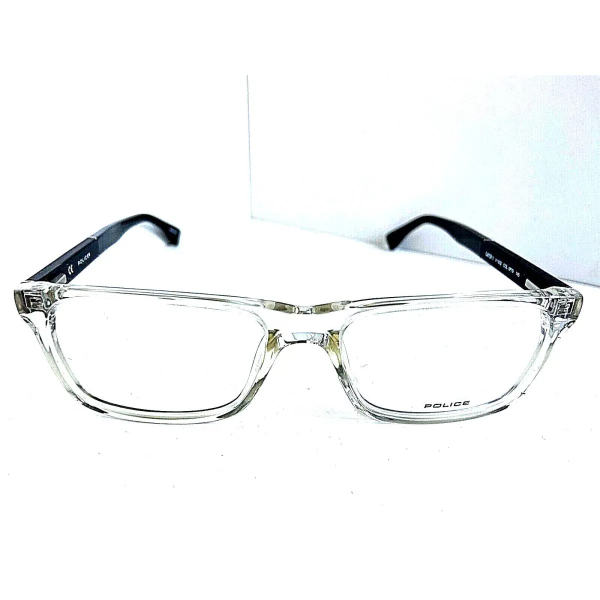 Police V 1832 col.P79B 52mm 52-17-145 Clear Men`s Eyeglasses Frame