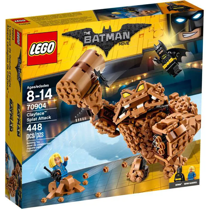 Lego Batman Movie Clayface Splat Attack 70904 Damage-sealed
