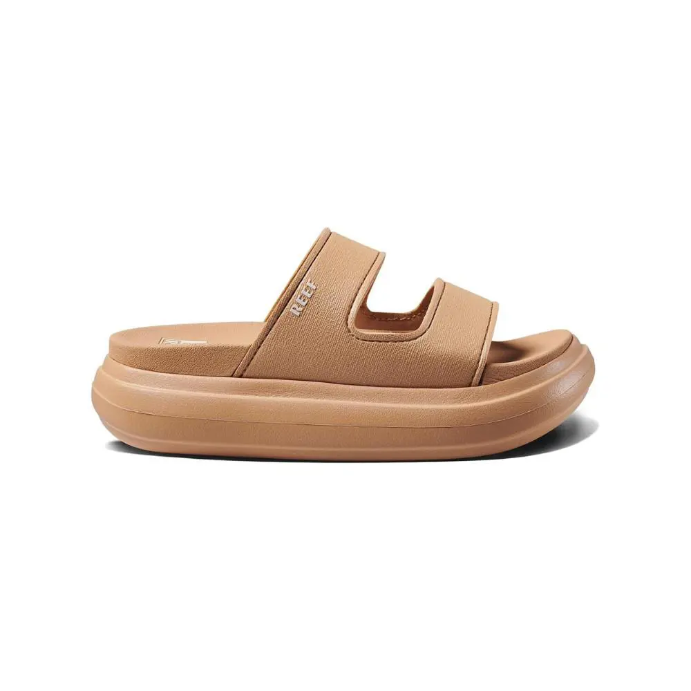 Reef Women`s Cushion Bondi 2 Bar Platform Sandals - Natural