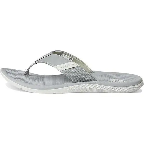 Man Reef Santa Ana High Arch Support Flip Flop Sandal CJ6602 Grey